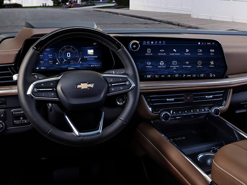 New 2026 Chevrolet Suburban Interior Comfort Features and Technology